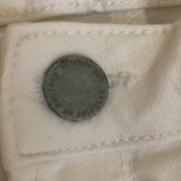 Articles of Society white size 26 fringe  bottom skinny jean - Picture 2 of 6